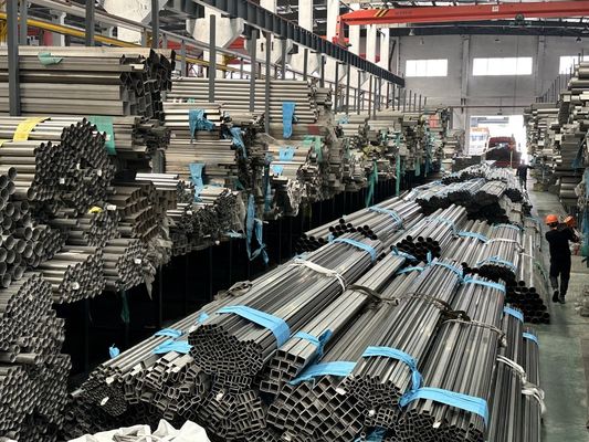 Square Stainless Steel 310s Pipe 12000mm Annealed Flexible Stainless Steel Tubing