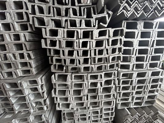 U Shape Metal Stainless Steel Unistrut Channel 316 ASTM Hot Rolled Structure