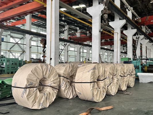 Flexible SS 202 Coil 180mm Versatile 904l Brushed Stainless Steel Strip Customized