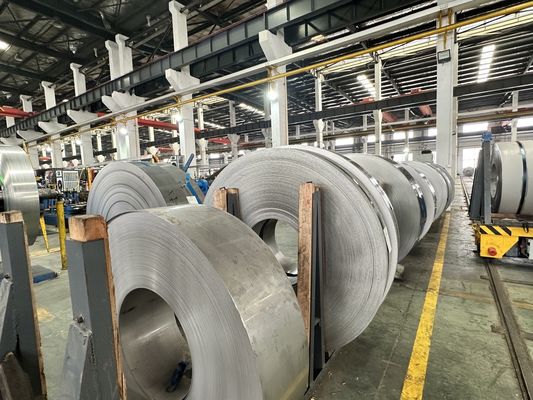 Flexible SS 202 Coil 180mm Versatile 904l Brushed Stainless Steel Strip Customized
