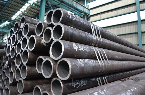 Drill Welded Carbon Steel Pipe Non Alloy 12m  Line For Oil And Gas Transportation