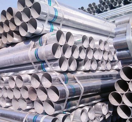 API Fluid Galvanized Seamless Steel Pipe 50mm Structural With Threaded Ends