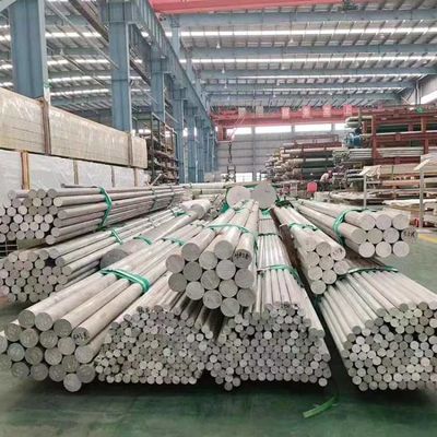 6063 6061 Aluminium Solid Round Bar T3  Brush Alloy Aluminium Rod Bar ASTM