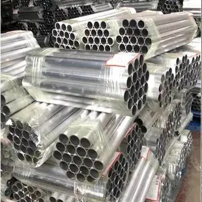 Rectangular Square Aluminum Pipe Profile 0.1mm Bending Mill Finished