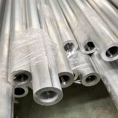 Thin Wall Aluminum Alloy Pipe 6m Seamless Coated For Curtain Walls
