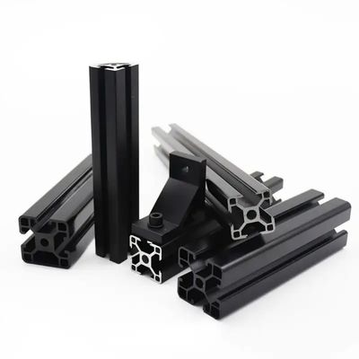 Surface Sliding Anodized Aluminum Profile T4 21mm Custom Industrial Cutting