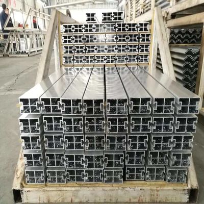 Surface Sliding Anodized Aluminum Profile T4 21mm Custom Industrial Cutting