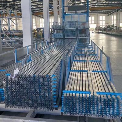 Surface Sliding Anodized Aluminum Profile T4 21mm Custom Industrial Cutting