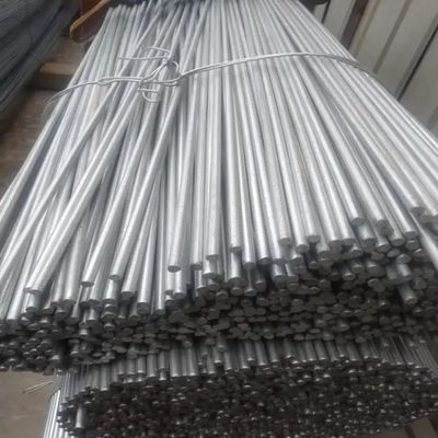 Q235 Galvanized Steel Bar 480mm Round Iron Hot dipped For Bright surface