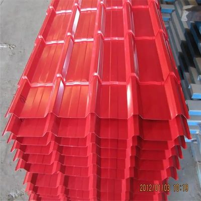 Prepainted  PPGI Steel Sheet 0.12mm Color Coated Galvanized Sheet For Roofing