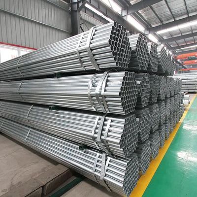 API Fluid Galvanized Seamless Steel Pipe 50mm Structural With Threaded Ends