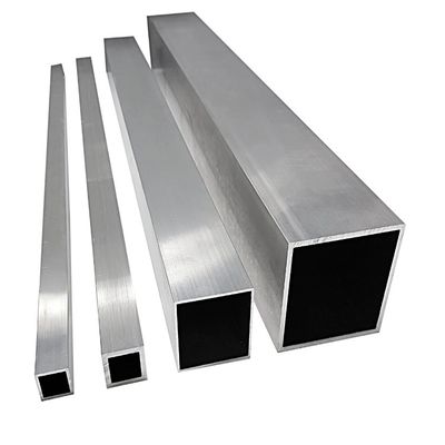 Thin Wall Aluminum Alloy Pipe 6m Seamless Coated For Curtain Walls